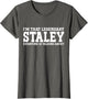 Staley Surname Funny Team Family Last Name Staley