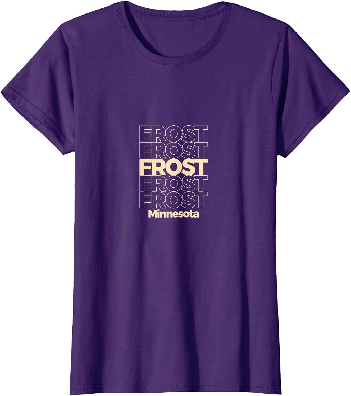 Vintage Frost, Minnesota Repeating Text