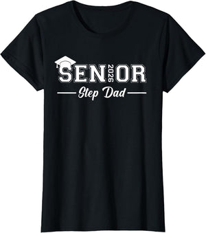 Proud Step Dad of A 2026 Senior Papa Class of 2026 Step Dad