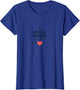 Medical Missions Heart Driven Nurse Design , Women, Royal Blue, XX-Large