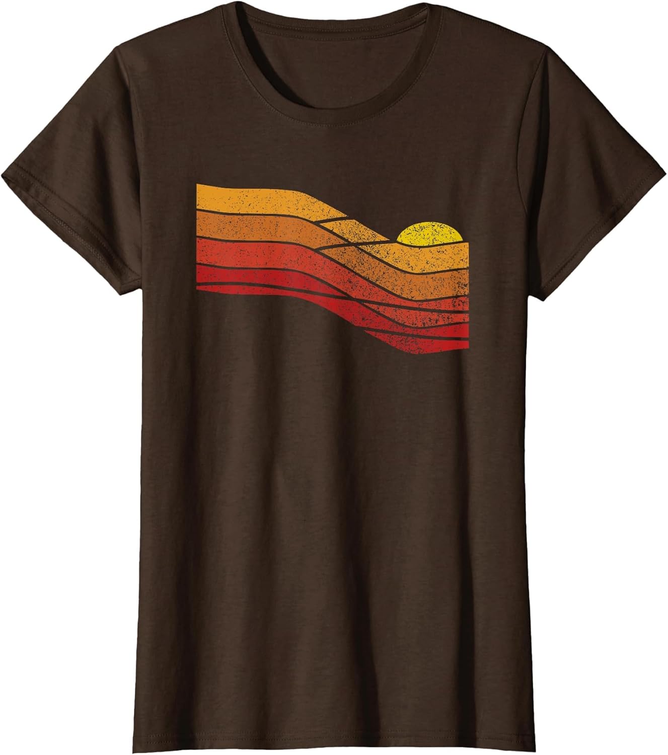 Retro Vintage 70s Retro Sunset