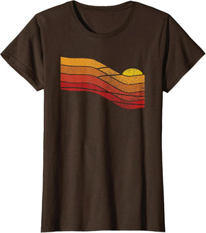 Retro Vintage 70s Retro Sunset