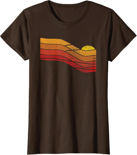 Retro Vintage 70s Retro Sunset
