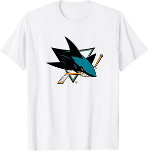 San Jose Sharks Icon White Officially Licensed