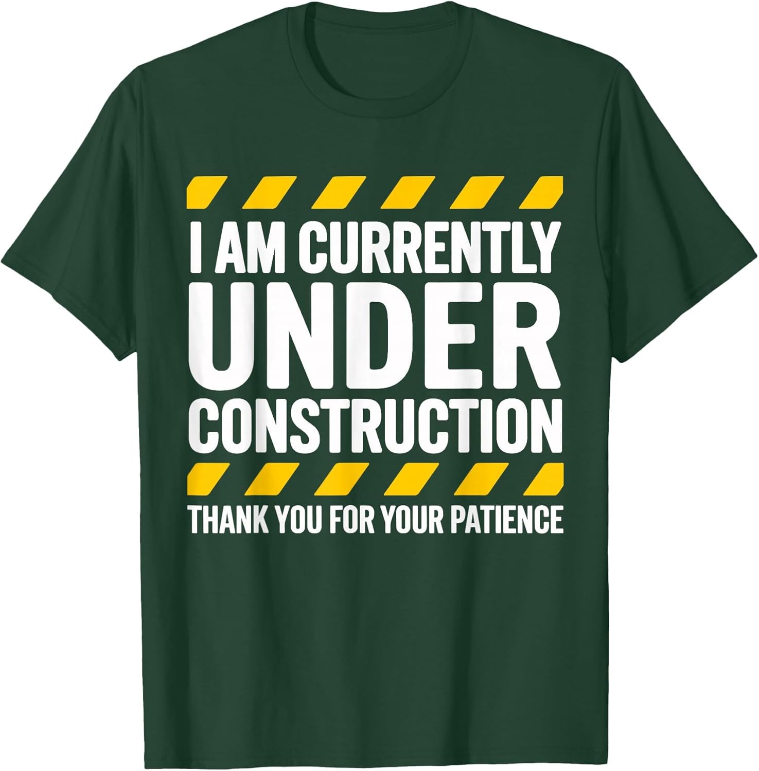 Under Construction Post Surgery Gag Get Well Soon