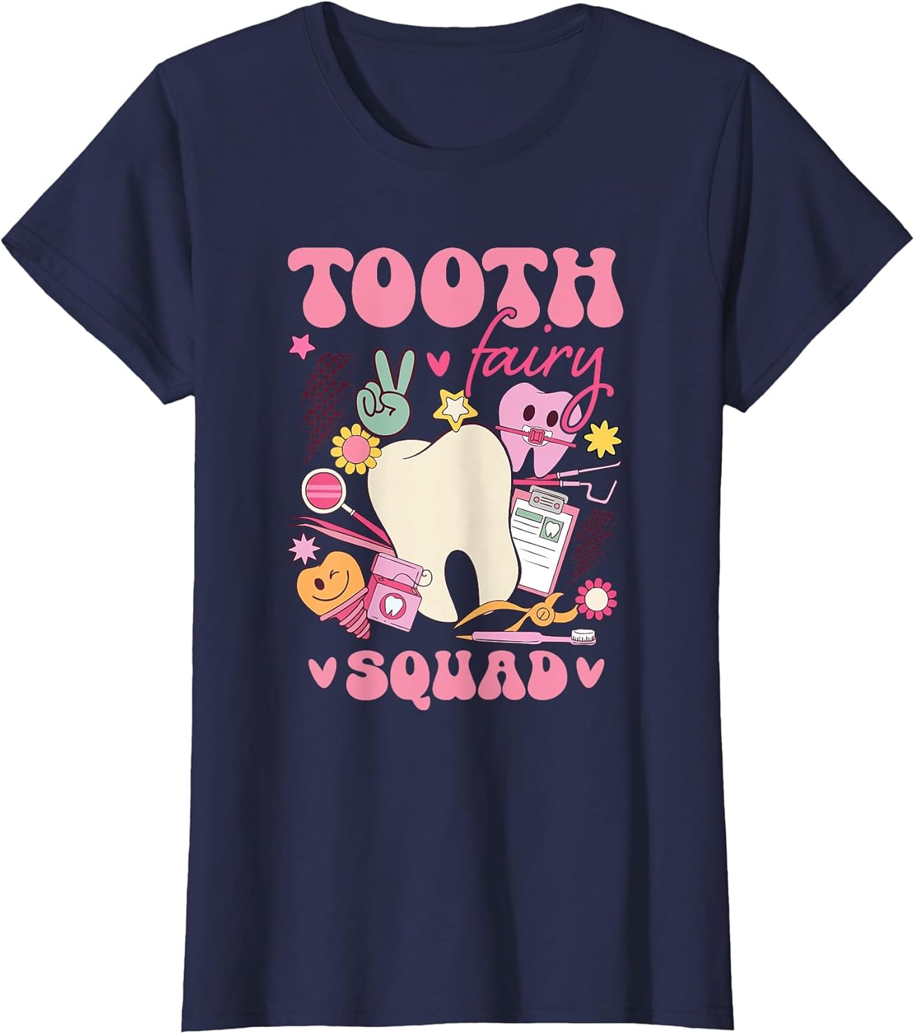 Cute Tooth Fairy Squad Matching for Dentist Dental Assistant