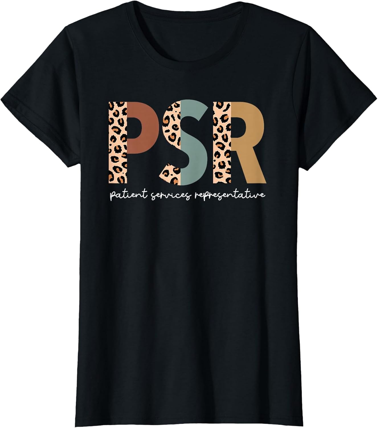 Patient Services Representative PSR Leopard Print