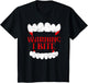 Halloween Vampire Design Warning I Bite Scary Vampire Funny