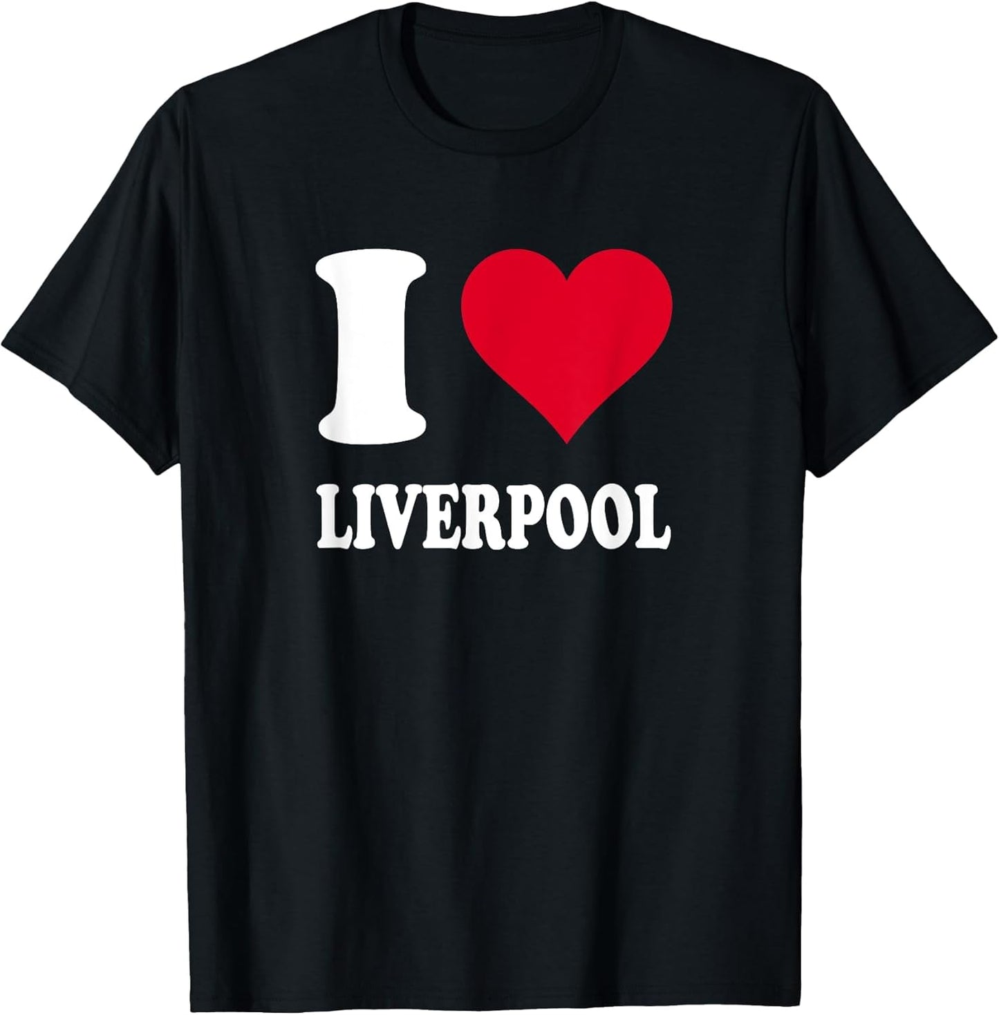Red Heart I Love Liverpool