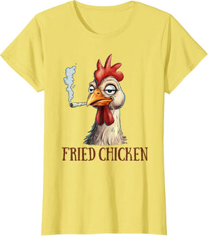 Cannabis Weed Lover 420 Chicken Smoking Stoned Fried Chicken