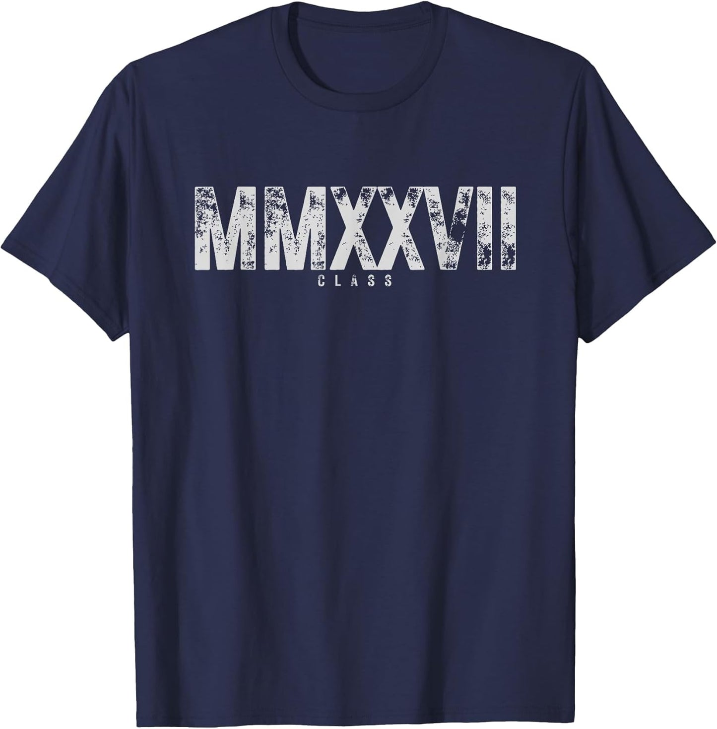 Class of 2027 MMXXVII Graduation Vintage Senior 2027 College