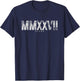 Class of 2027 MMXXVII Graduation Vintage Senior 2027 College