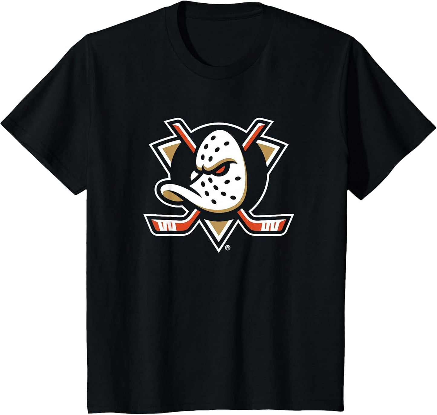 Anaheim Ducks Icon Black Licensed