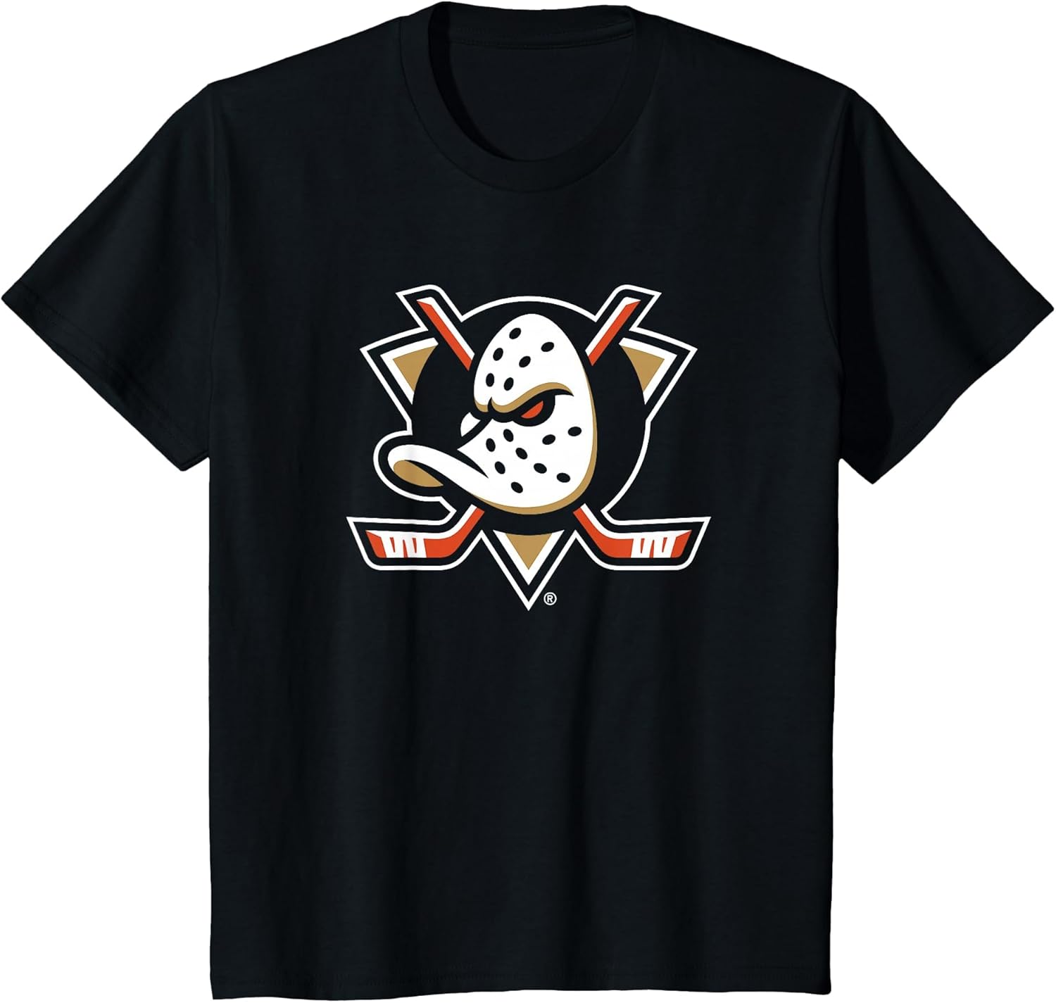 Anaheim Ducks Icon Black Licensed