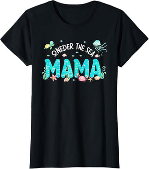 Under Sea Mama Birthday Girl Boy Matching Family Party
