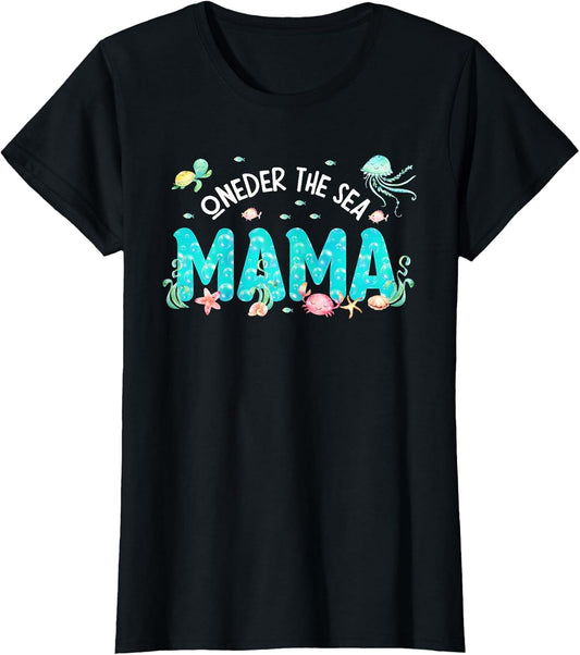 Under Sea Mama Birthday Girl Boy Matching Family Party