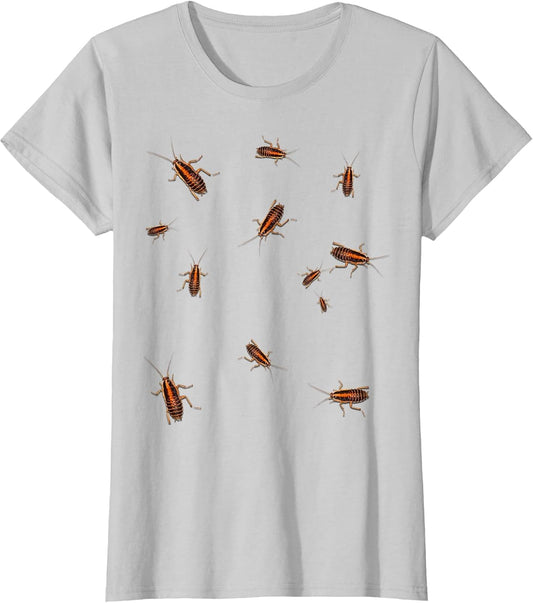 Invasion of Cockroaches and roaches Joke Shirt
