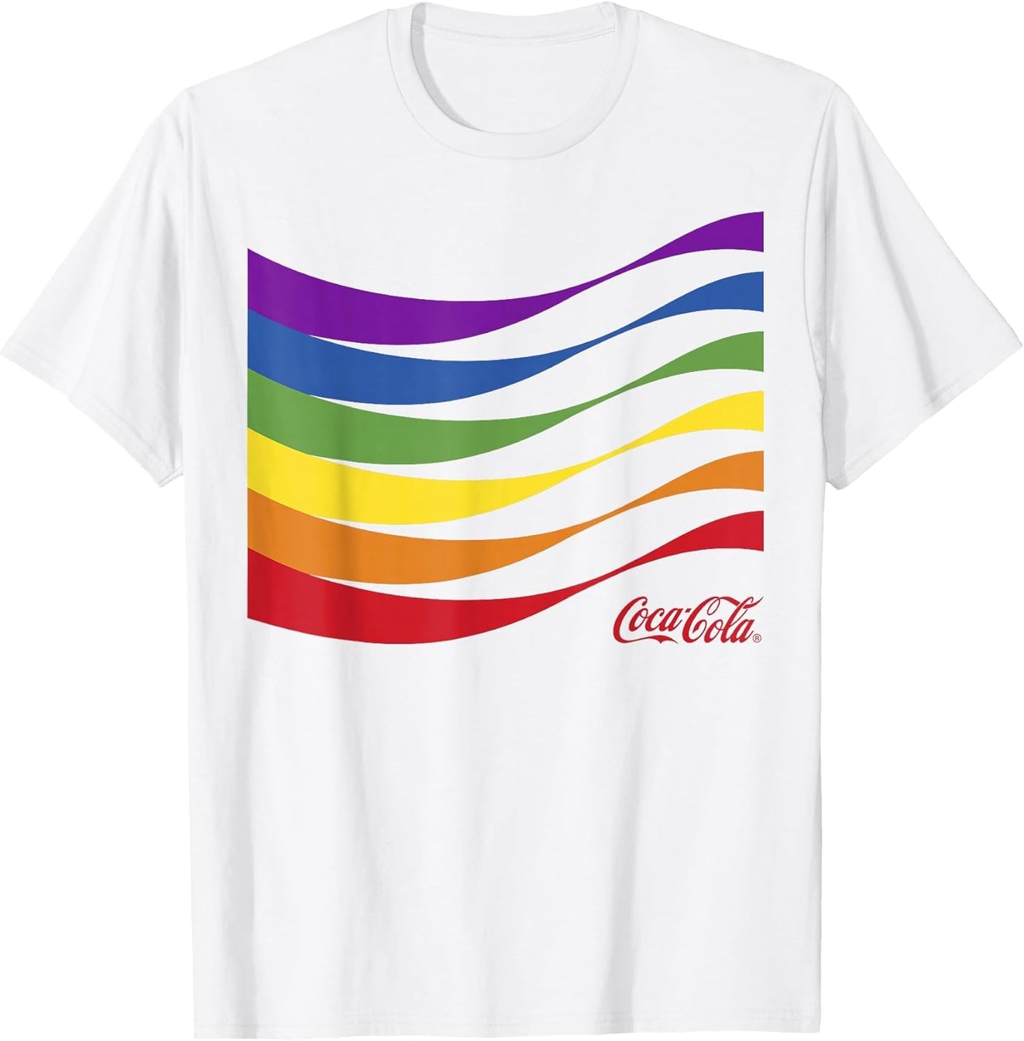 Coca-Cola Pride Rainbow Wave Logo