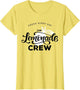 Lemonade Stand Crew and Boss Lemon Juice Summer Yellow