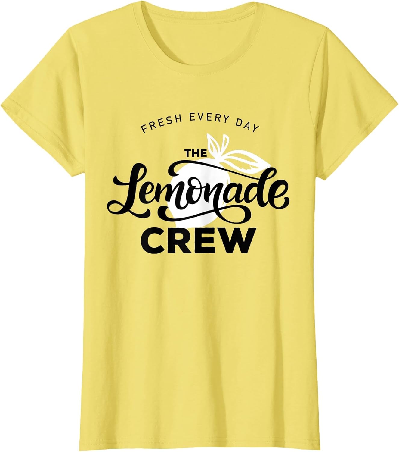Lemonade Stand Crew and Boss Lemon Juice Summer Yellow