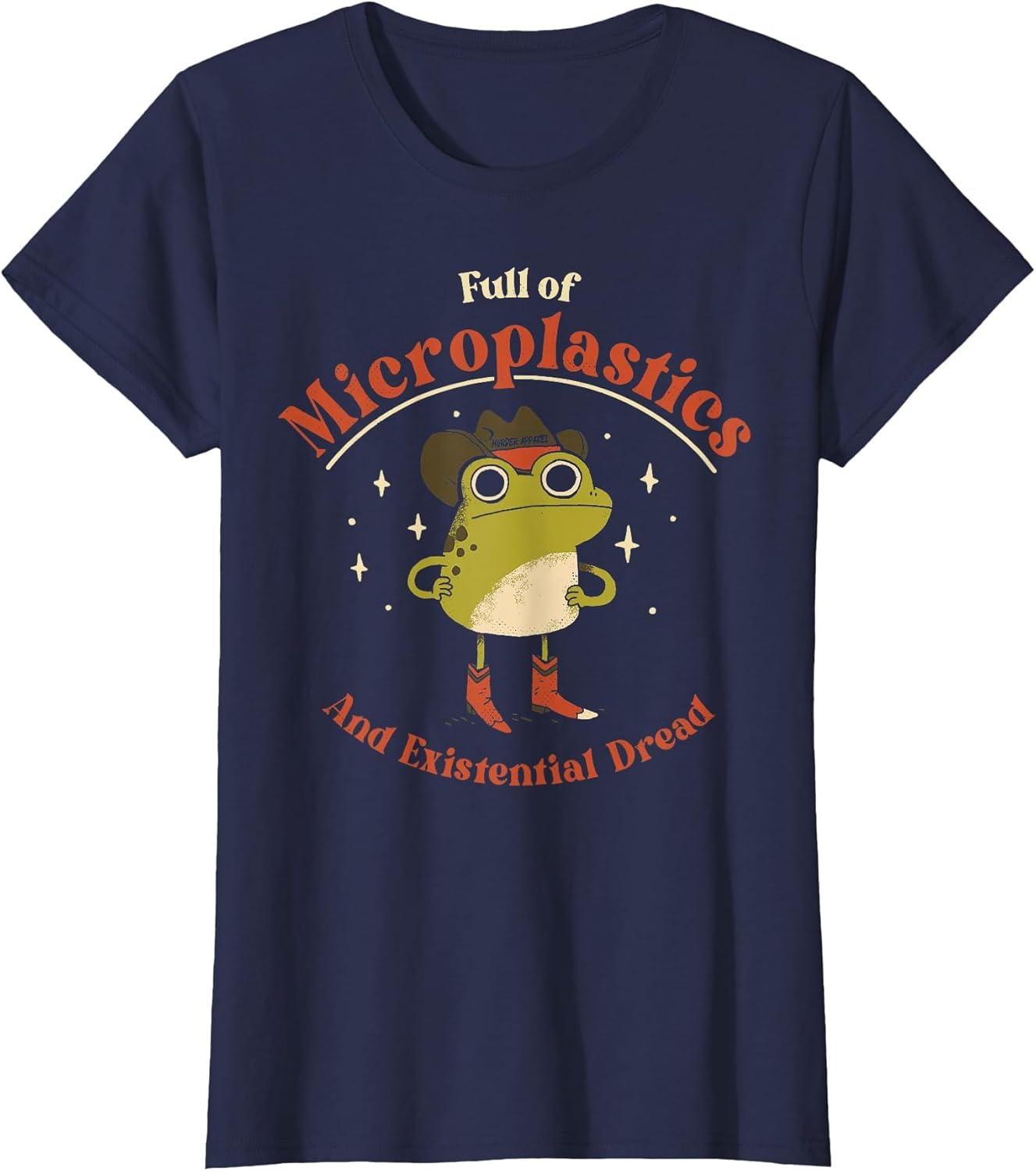 Frog Full of Microplastics and Existential Dread