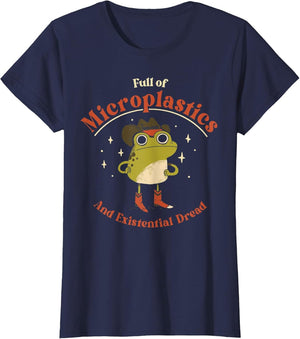 Frog Full of Microplastics and Existential Dread