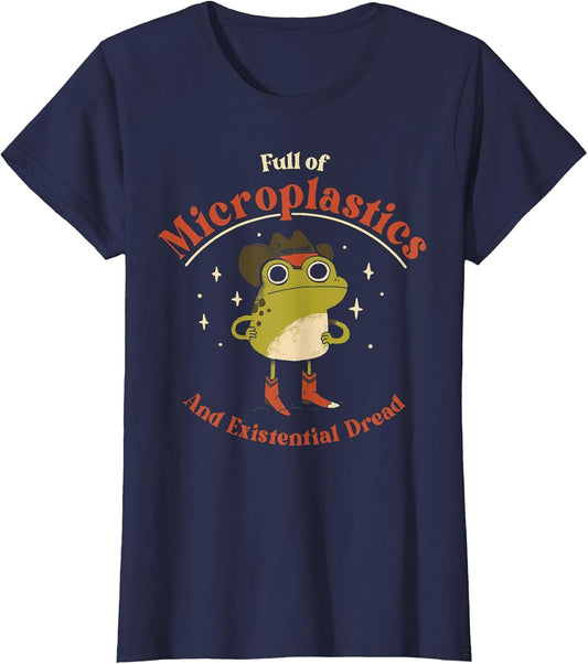 Frog Full of Microplastics and Existential Dread