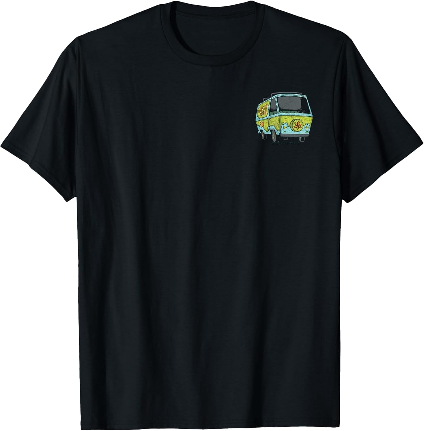 Scooby-Doo The Mystery Machine Floral Front & Back