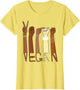 Vegan Shirt with ASL Hands Sign Language Inclusive Ethical