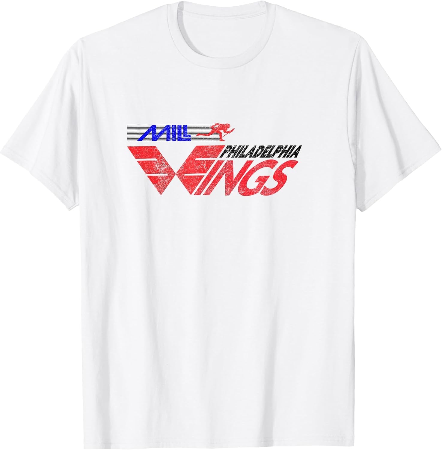 Philadelphia Wings Lacrosse Indoor League Retro 1980s