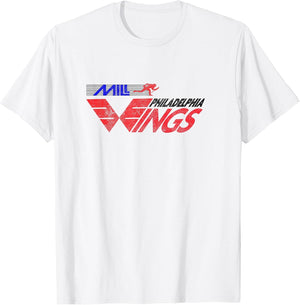 Philadelphia Wings Lacrosse Indoor League Retro 1980s