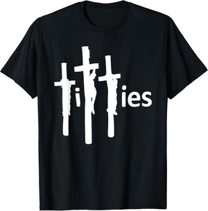 Titties on The Cross, Funny Offensive, Funny Sarcastic Jesus