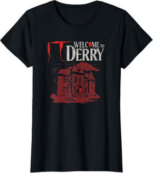 Red Tone Haunted House Horror TV Show