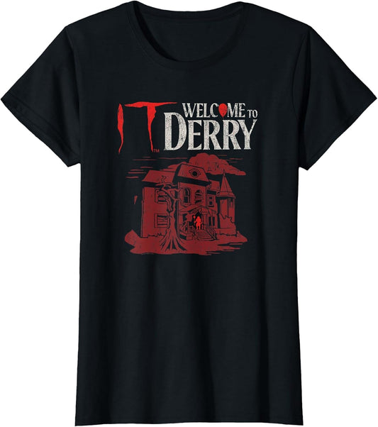 Red Tone Haunted House Horror TV Show