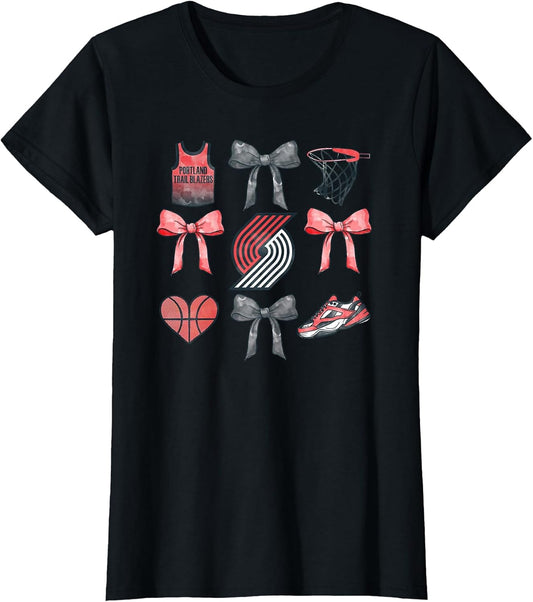 NBA Portland Trail Blazers Bow Grid