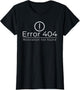 404 Error Motivation Not Found Funny Nerdy