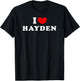 I Love Hayden, I Heart Hayden