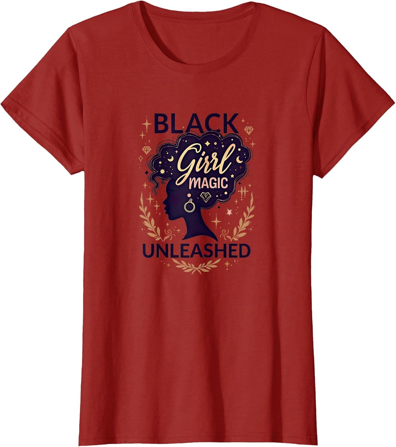 Black Girl Magic Unleashed Empowerment Design