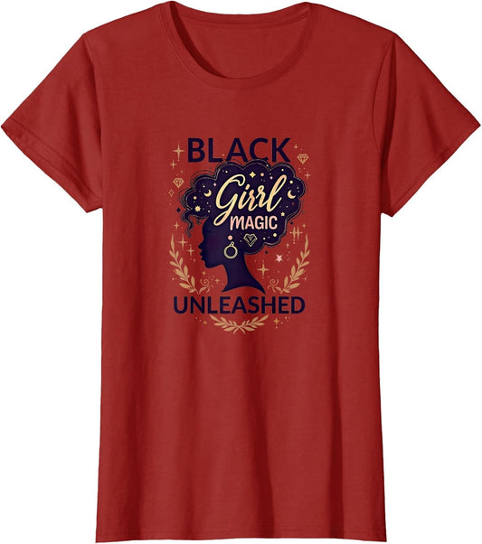 Black Girl Magic Unleashed Empowerment Design