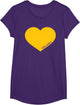 Orlando Soccer City Fan Color Heart Shirt