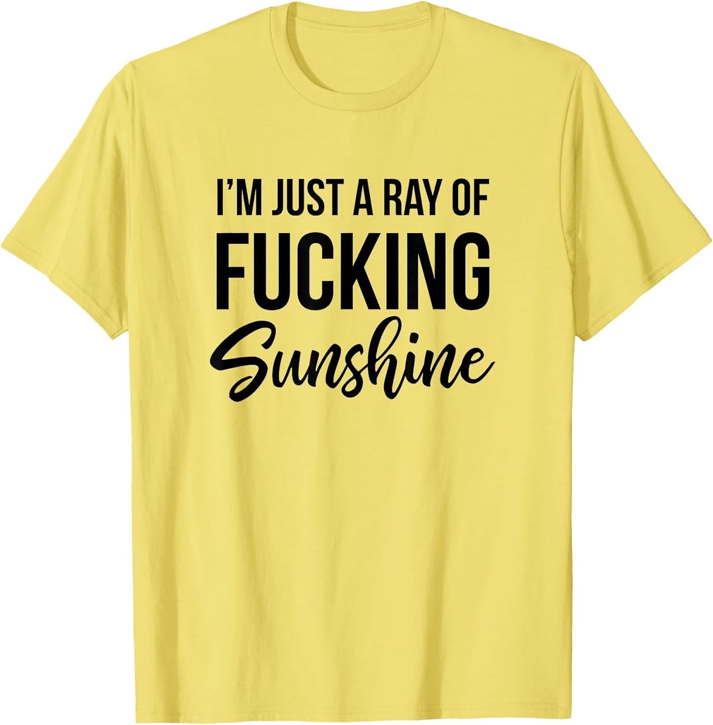 I'm Just a Ray of Fucking Sunshine Funny Sarcastic