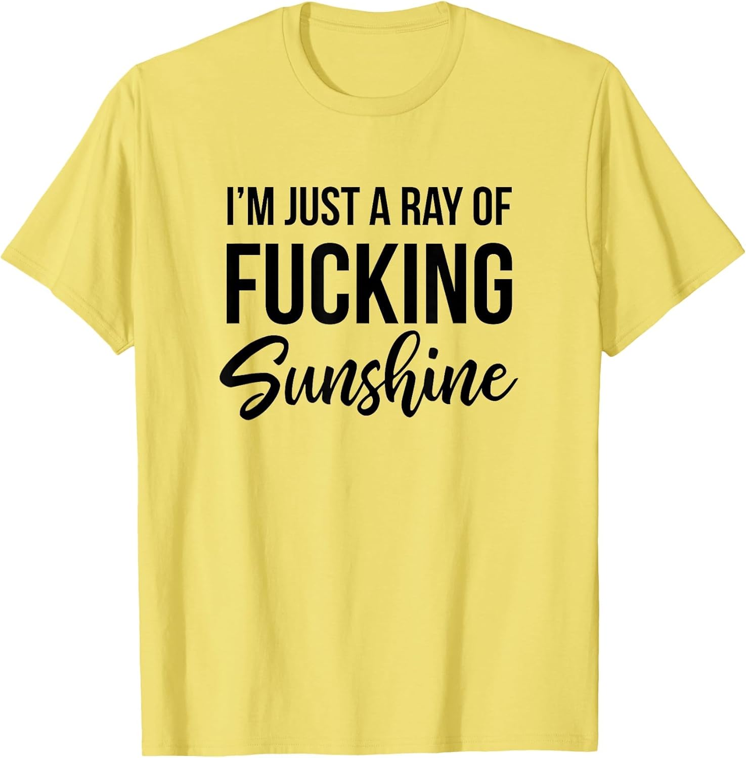 I'm Just a Ray of Fucking Sunshine Funny Sarcastic
