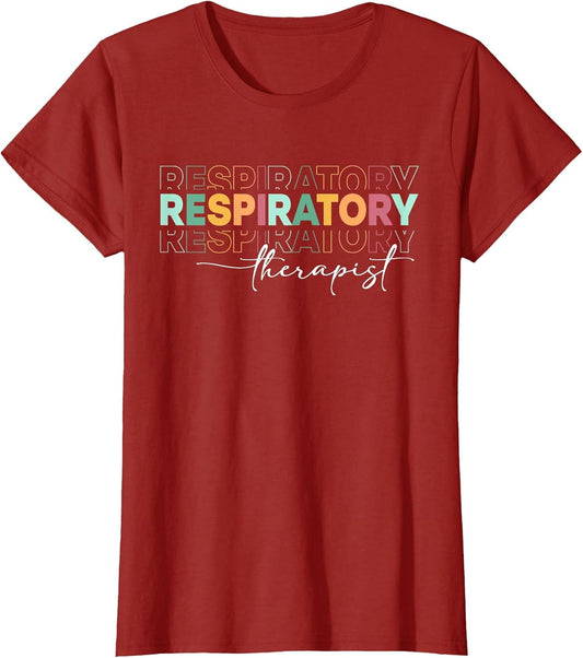 RT Respiratory Therapy Therapist Funny RT Care Women Vintage