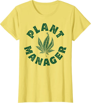 Plant Manager Marijuana Leaf Weed Cannabis Pot Smoker Gifts