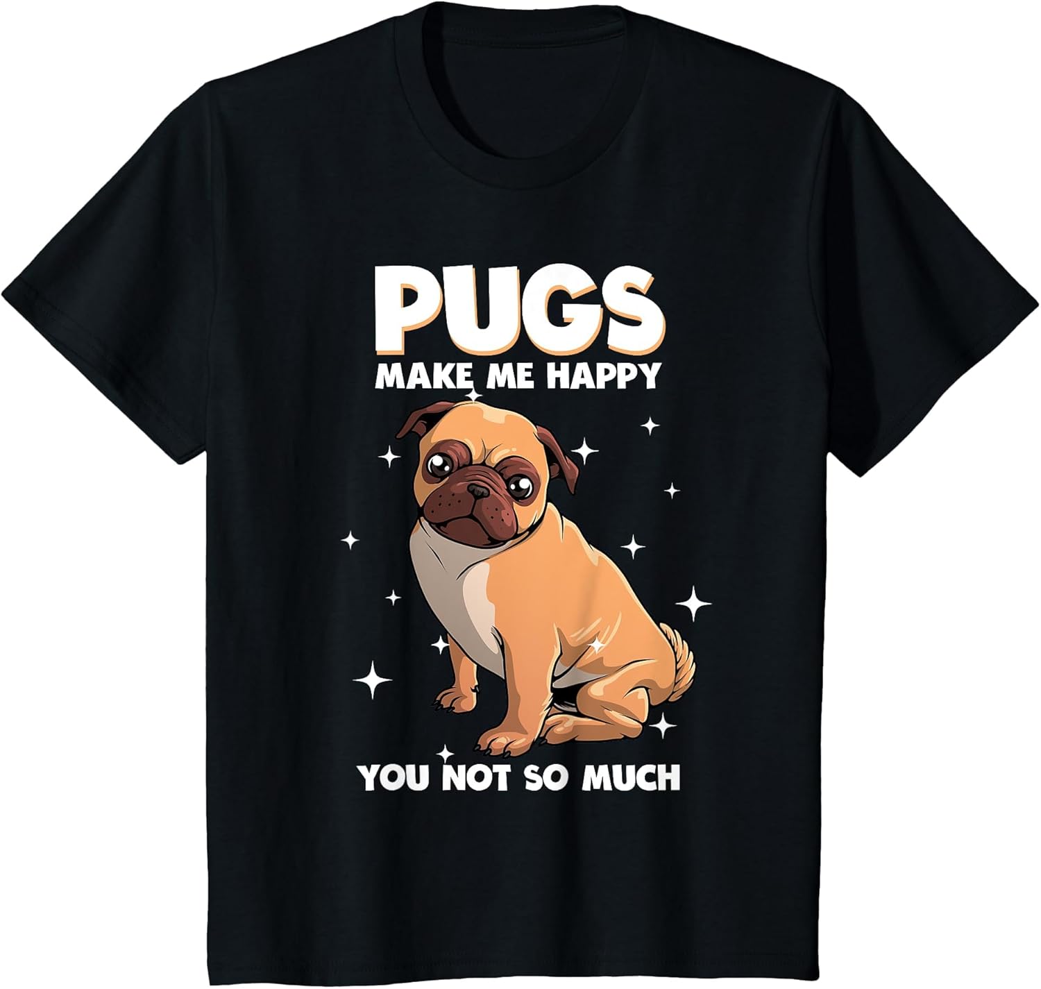 Funny Pug Designs Men Boys Girls Kids Pug Lovers