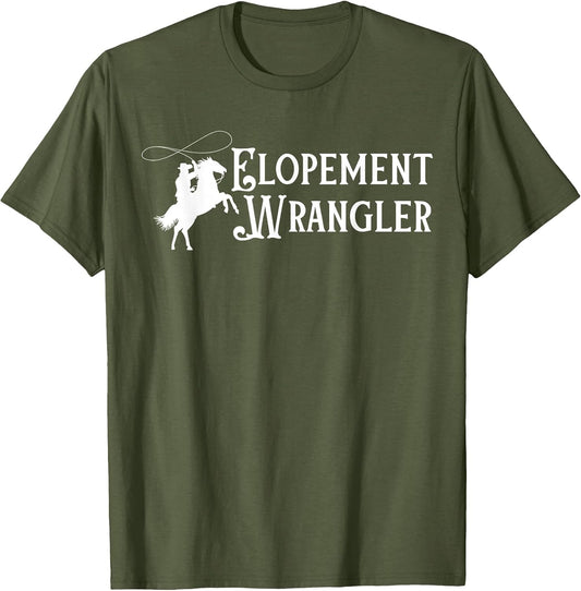 Retro Elopement Wrangler RBT Registered Behavior Therapist