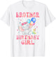 Brother of The Birthday Girl Shirt Elephant Brother 1st