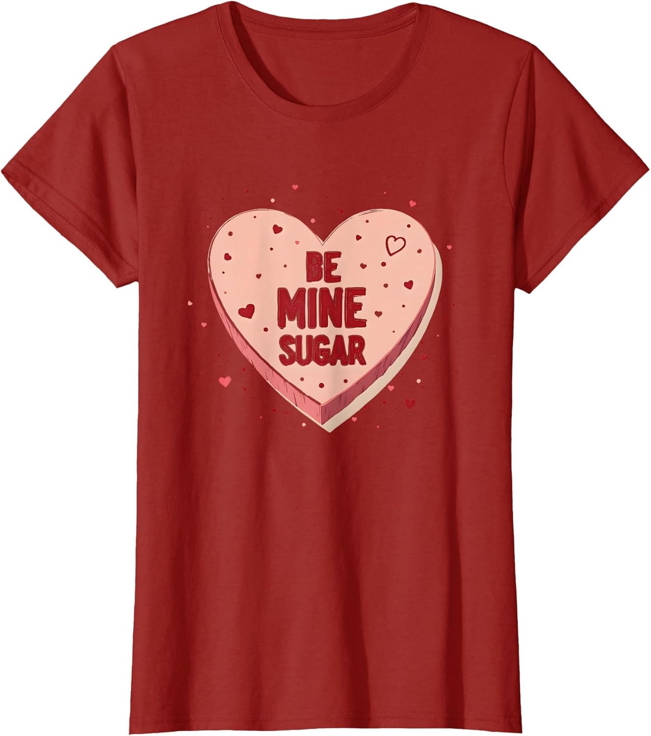 Be Mine Sugar Candy Heart Valentine Design