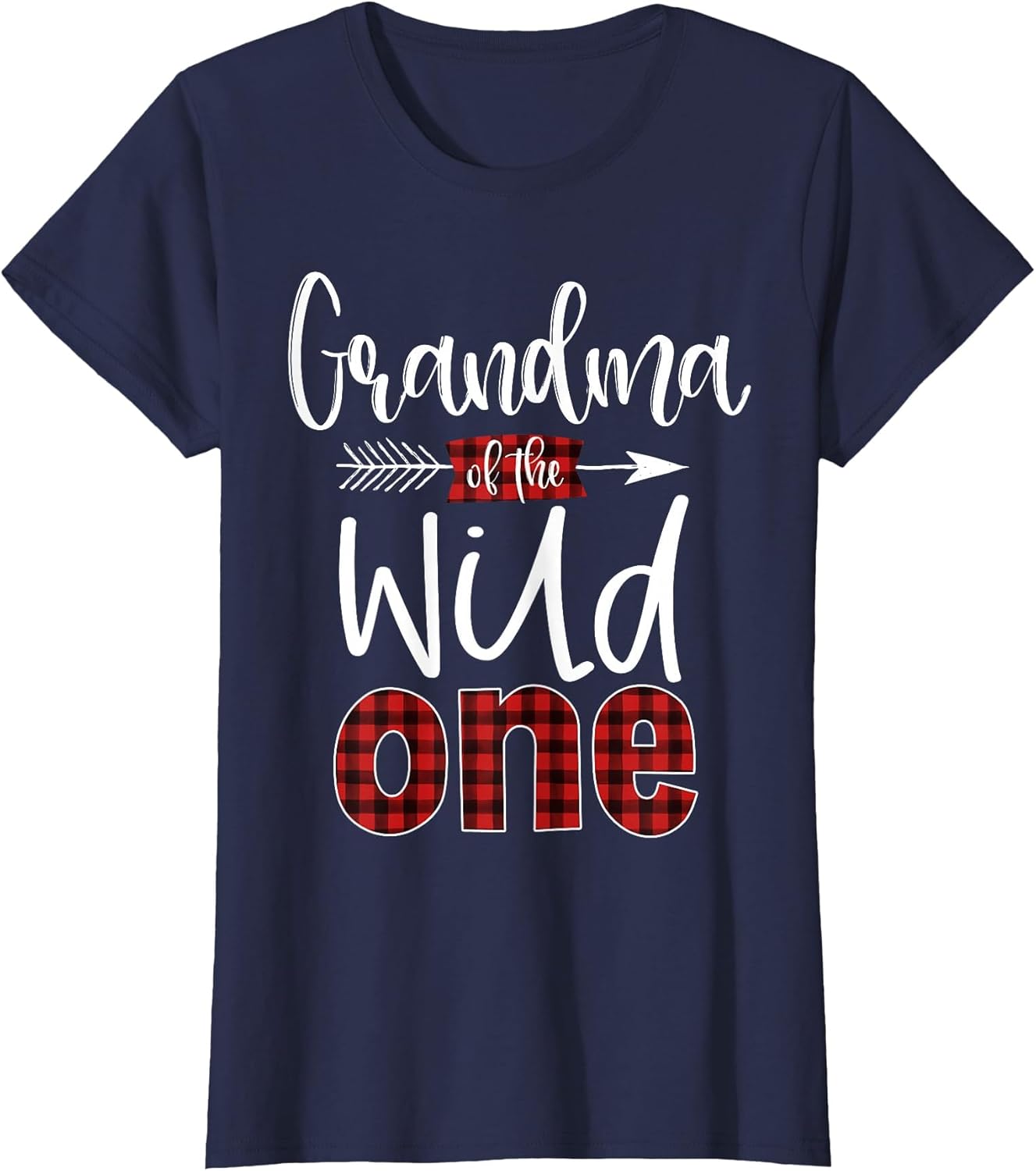 Grandma of The Wild One Shirt Plaid Lumberjack 1st Birthday