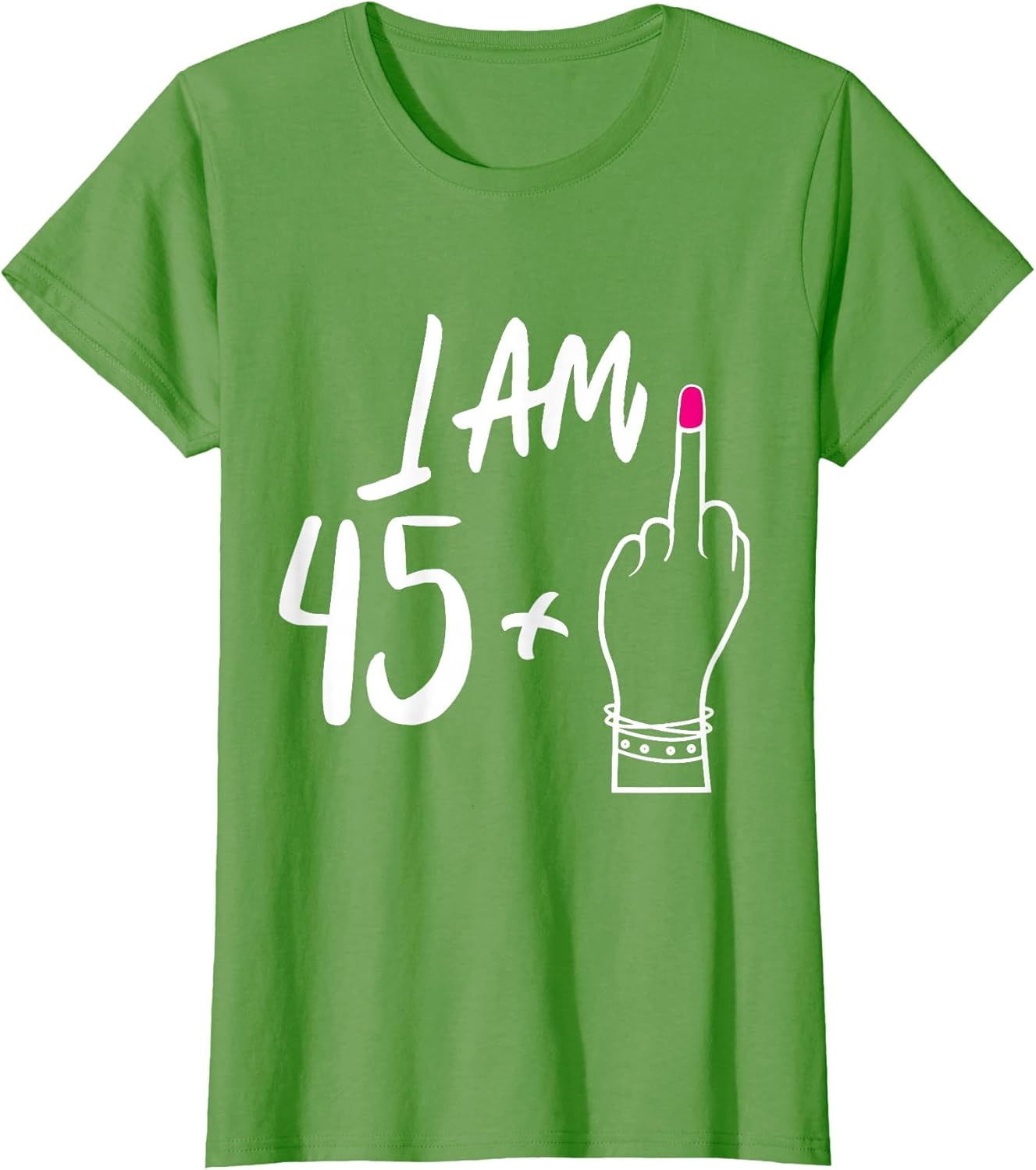 Funny Personalized 45 plu 1 = Fabulous 46 Queen Humor Bday